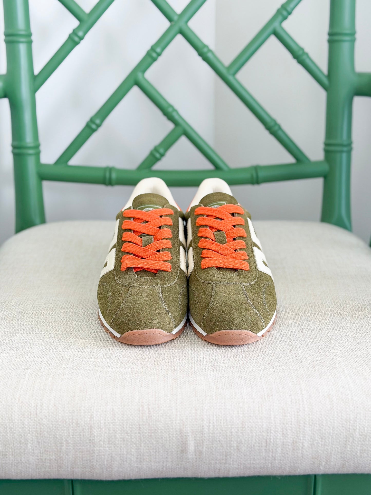 Back 70 | Asian Sneakers in Army Butter