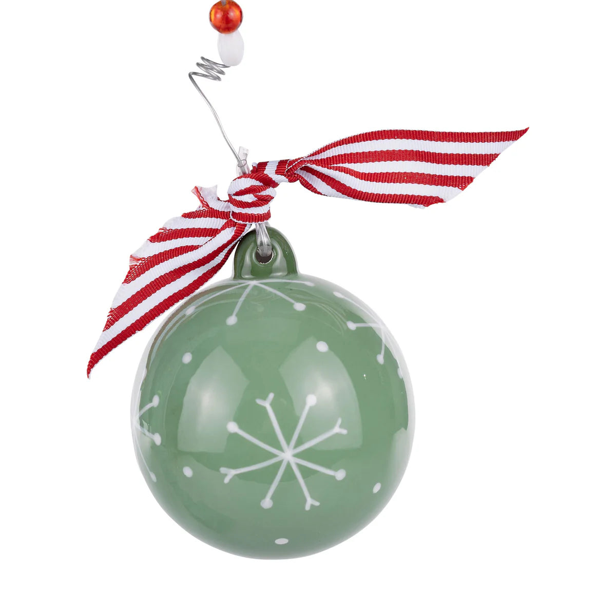 Santa Face Ball Ornament