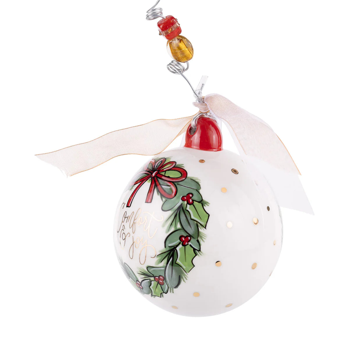 Comfort & Joy Wreath Ornament