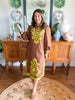 Amber Grove Midi Dress