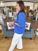 The Willow Top in Blue