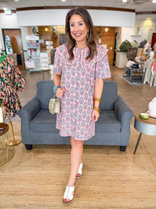 Blushing Details Dress
