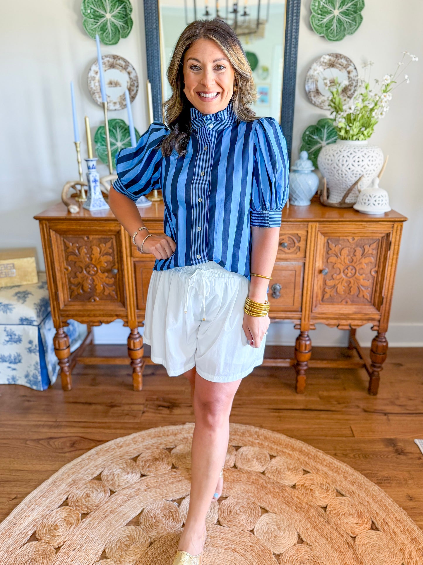 Uptown Stripe Top