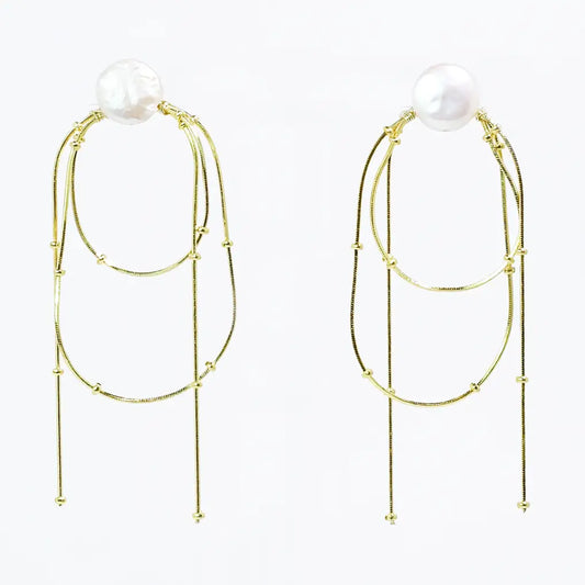 Golden Muse Earrings