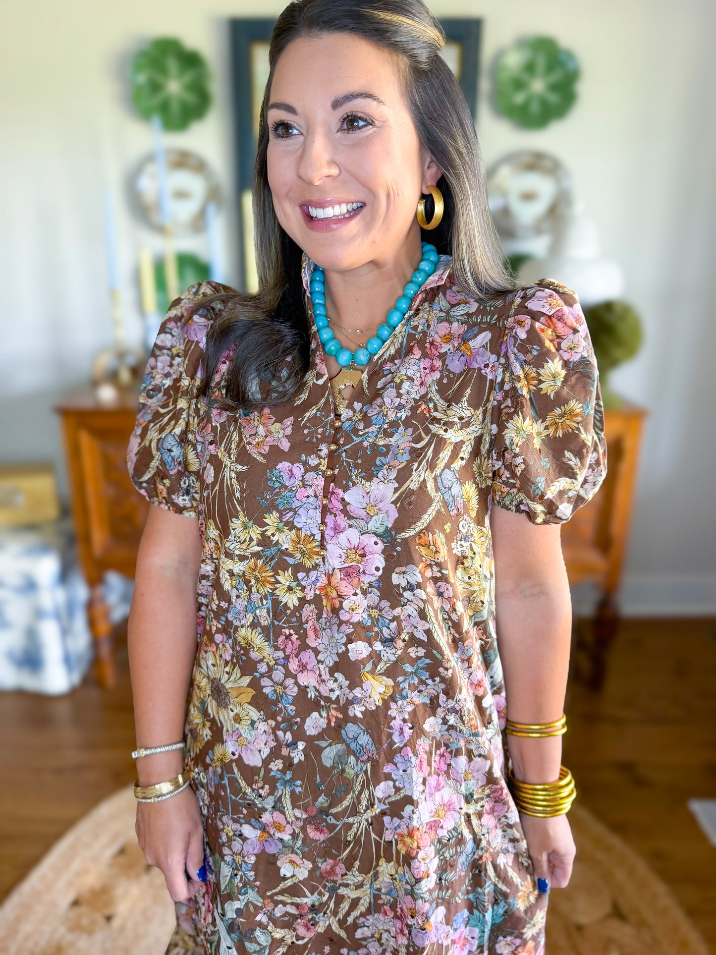 Meadowbrook Floral Dress