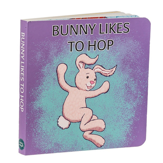 Mary Meyer Bunny Likes to Hop Board Book