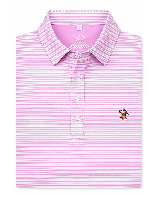 Caddie | Youth Magnolia Polo in Pink