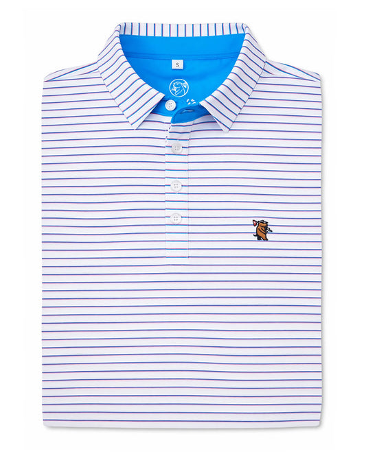 Caddie | Youth Range Polo in Pink/Blue
