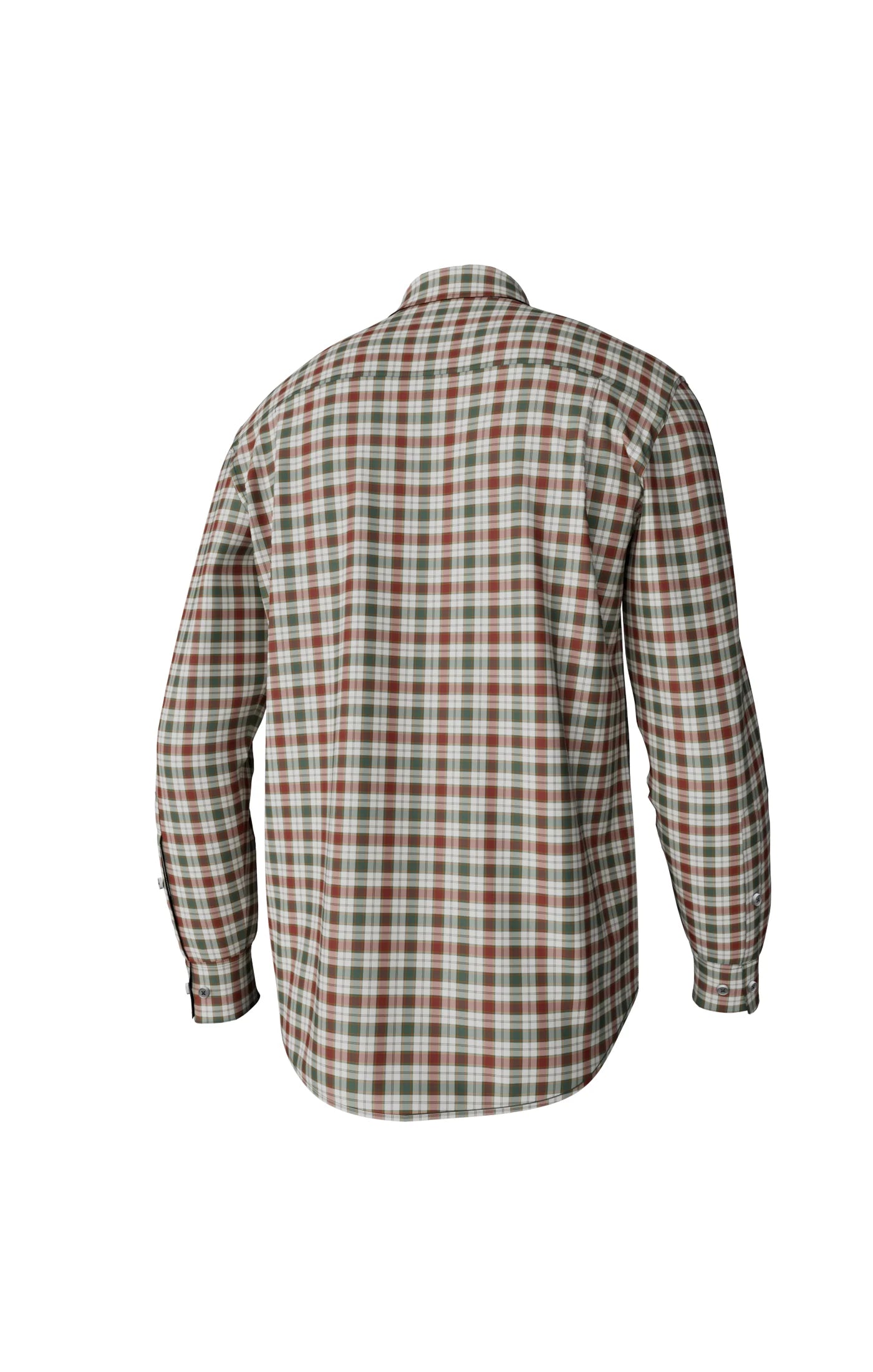 Southern Point Youth Hadley Vintage Long Sleeve Button Down in Wright Plaid