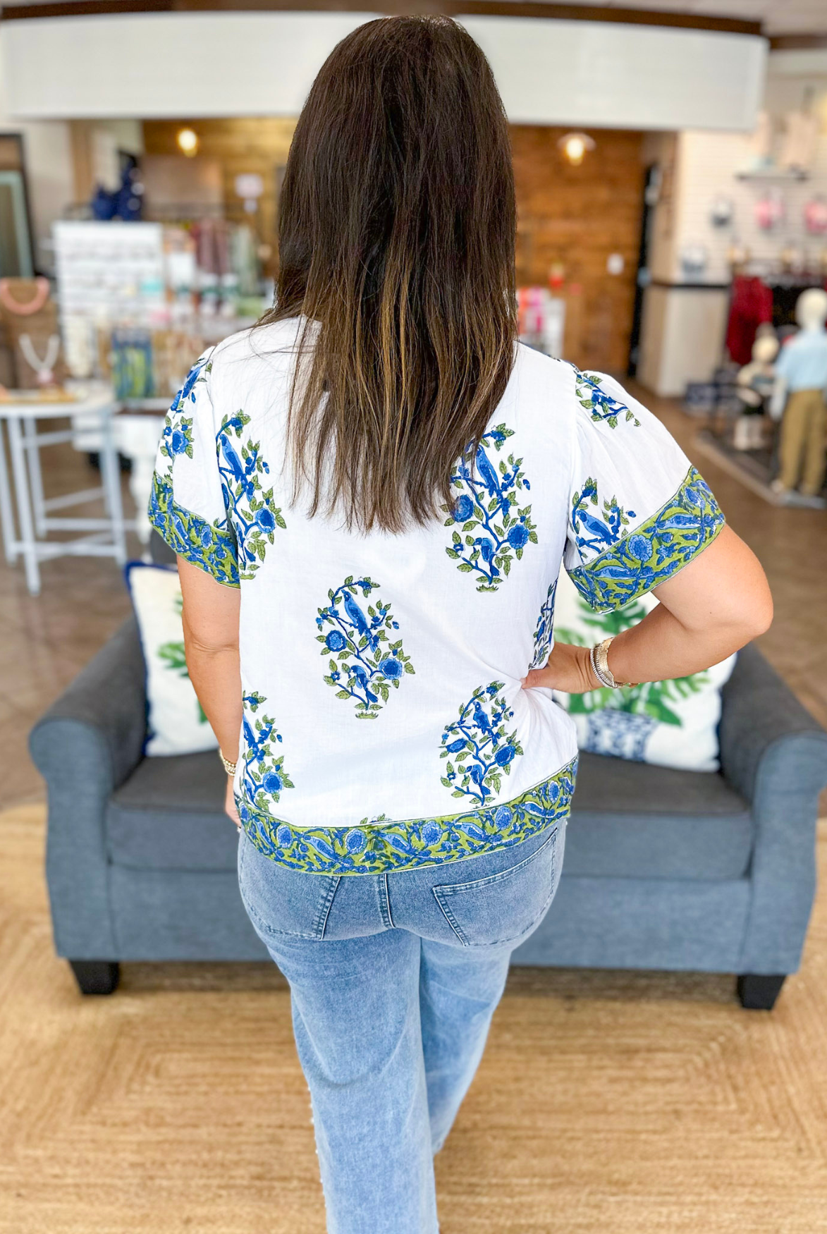Victoria Dunn Catalina Blouse | Gilded Spruce