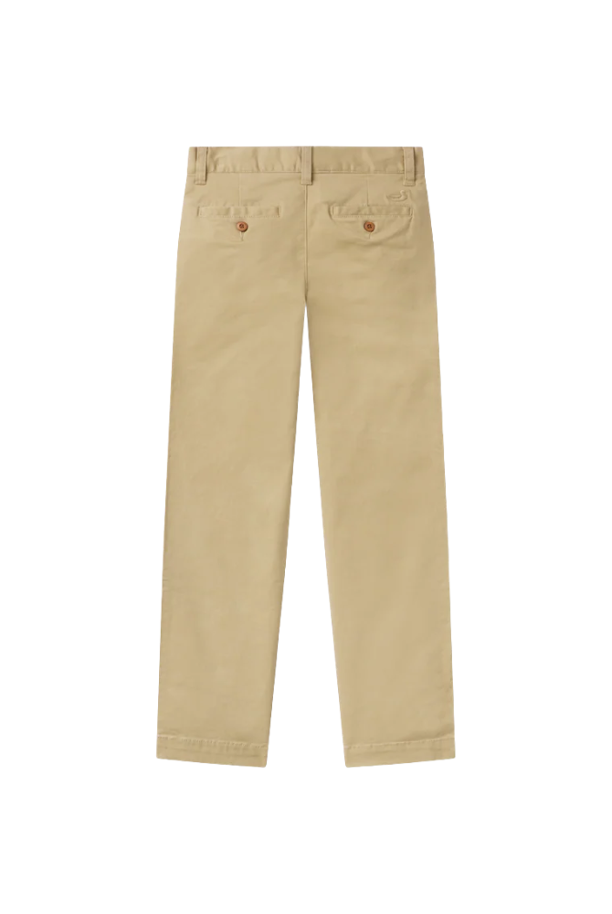 Southern Marsh | Youth Regatta Stretch Cotton Chino in Khaki