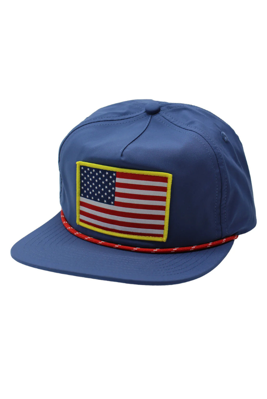 Local Boy | Patriotic Low Profile Patch Rope Hat