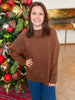 The Sloane Scuba Pullover in Brown