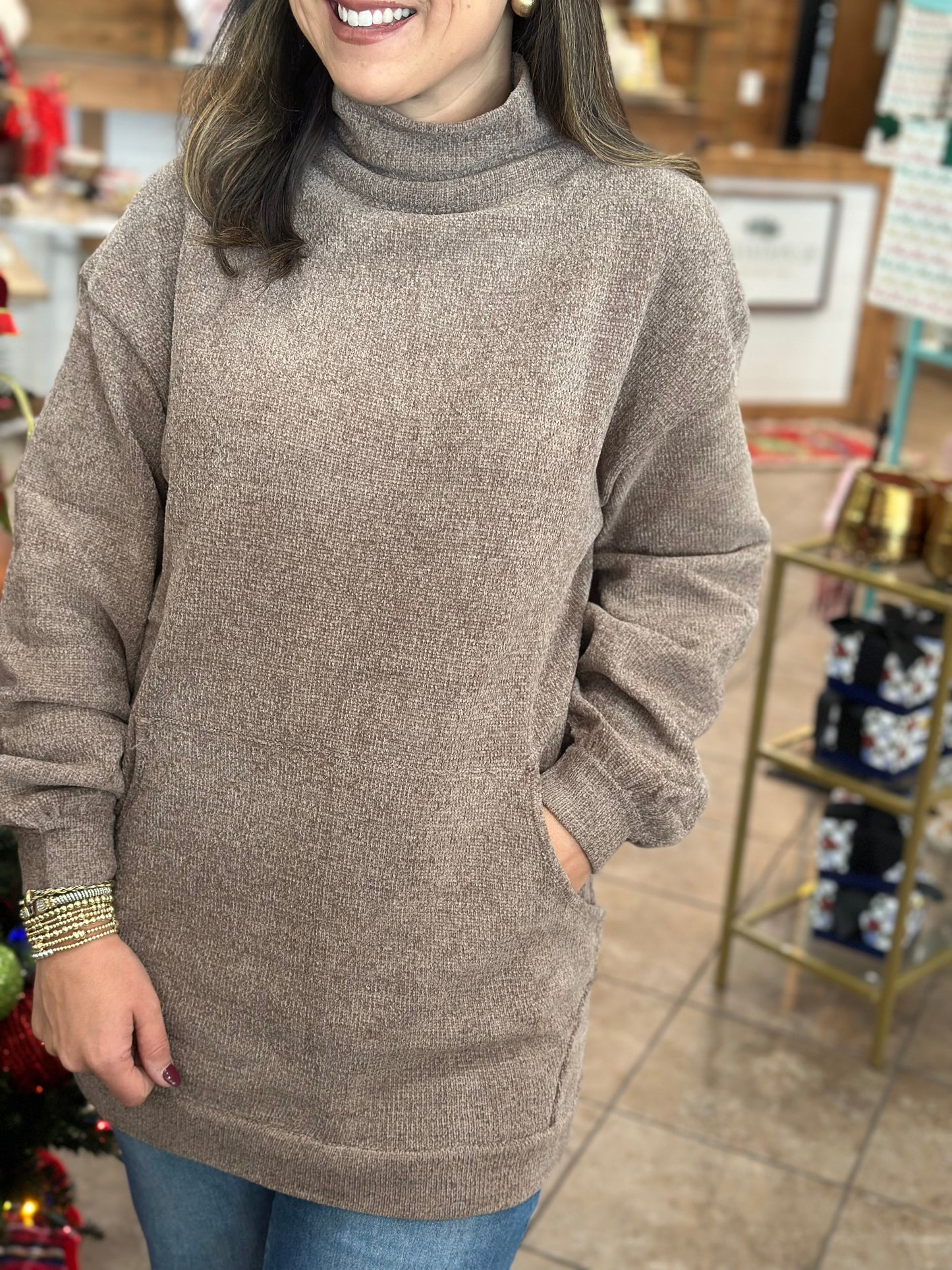 At The Cabin Sweater Tunic