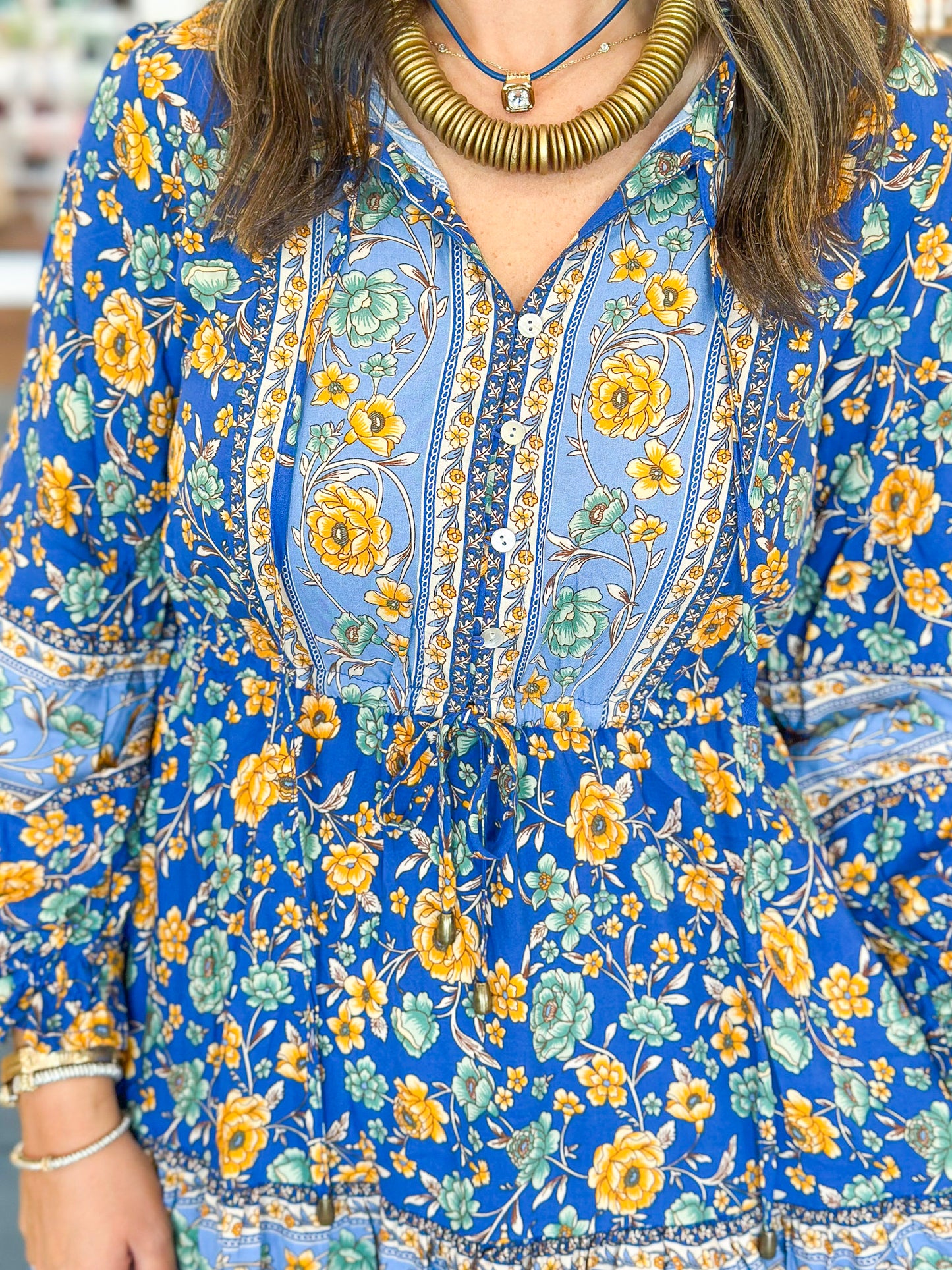 Floral Focus Mini Dress