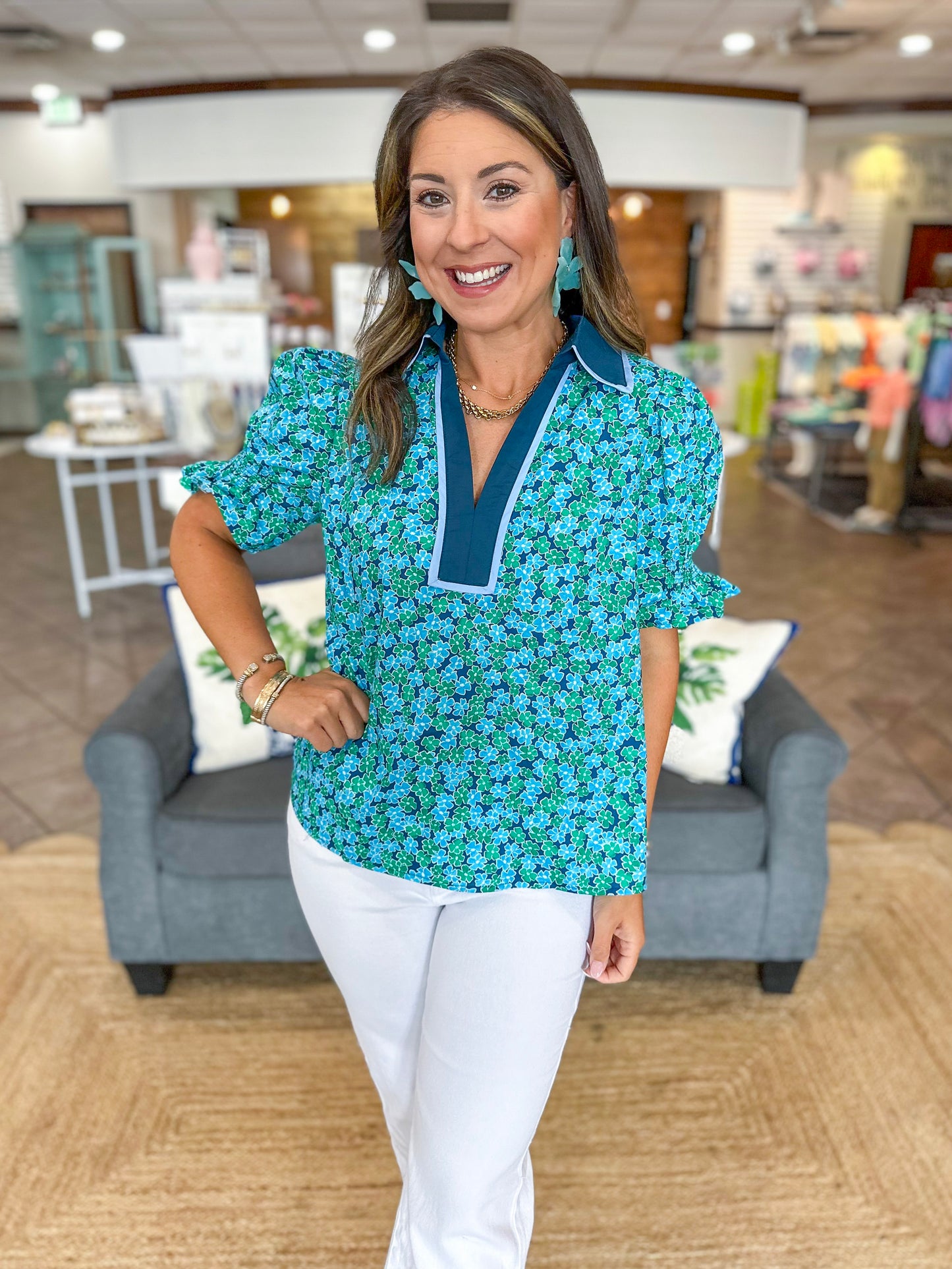 Picking Petals Floral Top