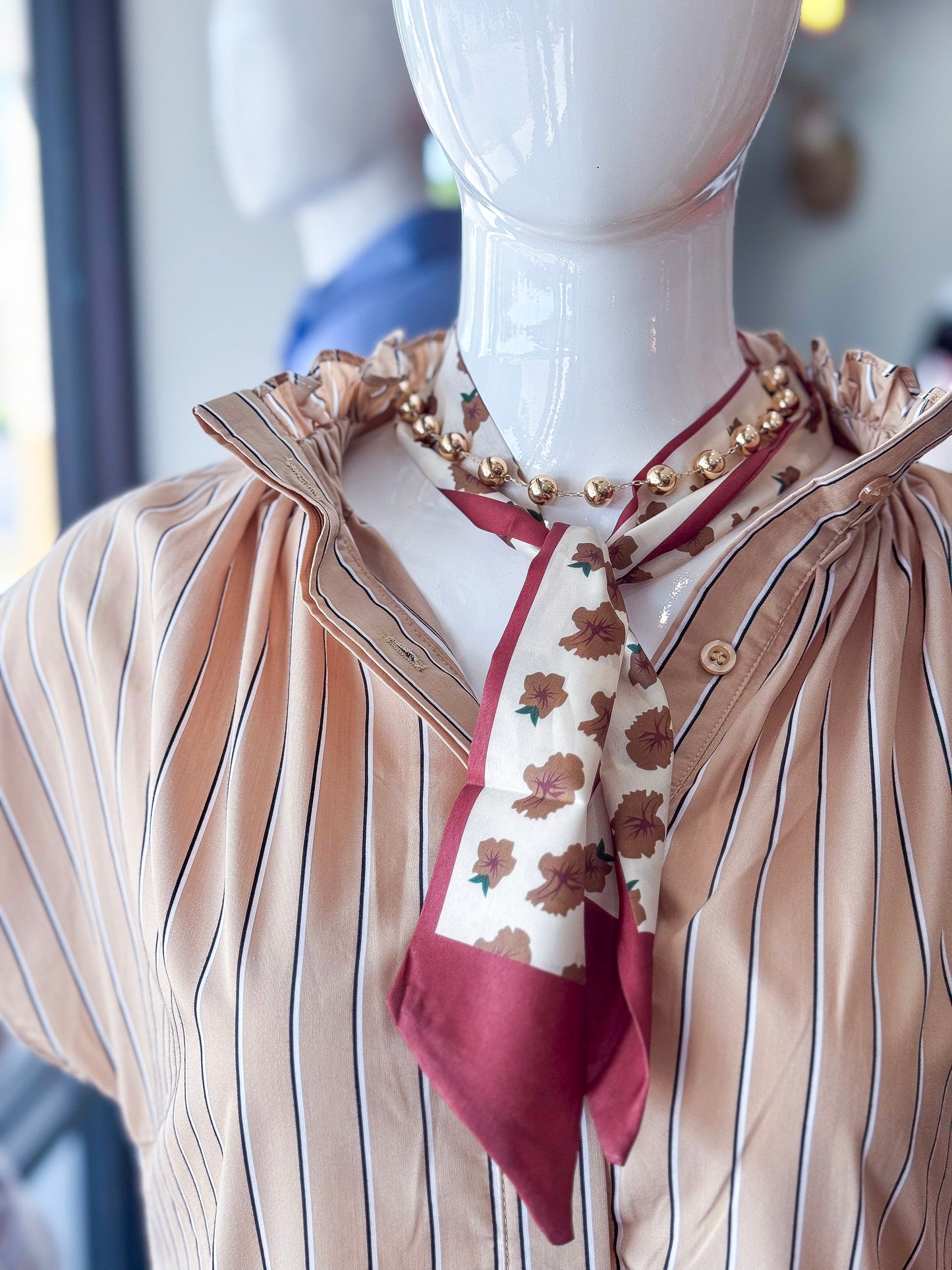 Floral Dreams Twilly Scarf