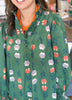 Garden In Fall Midi Dress