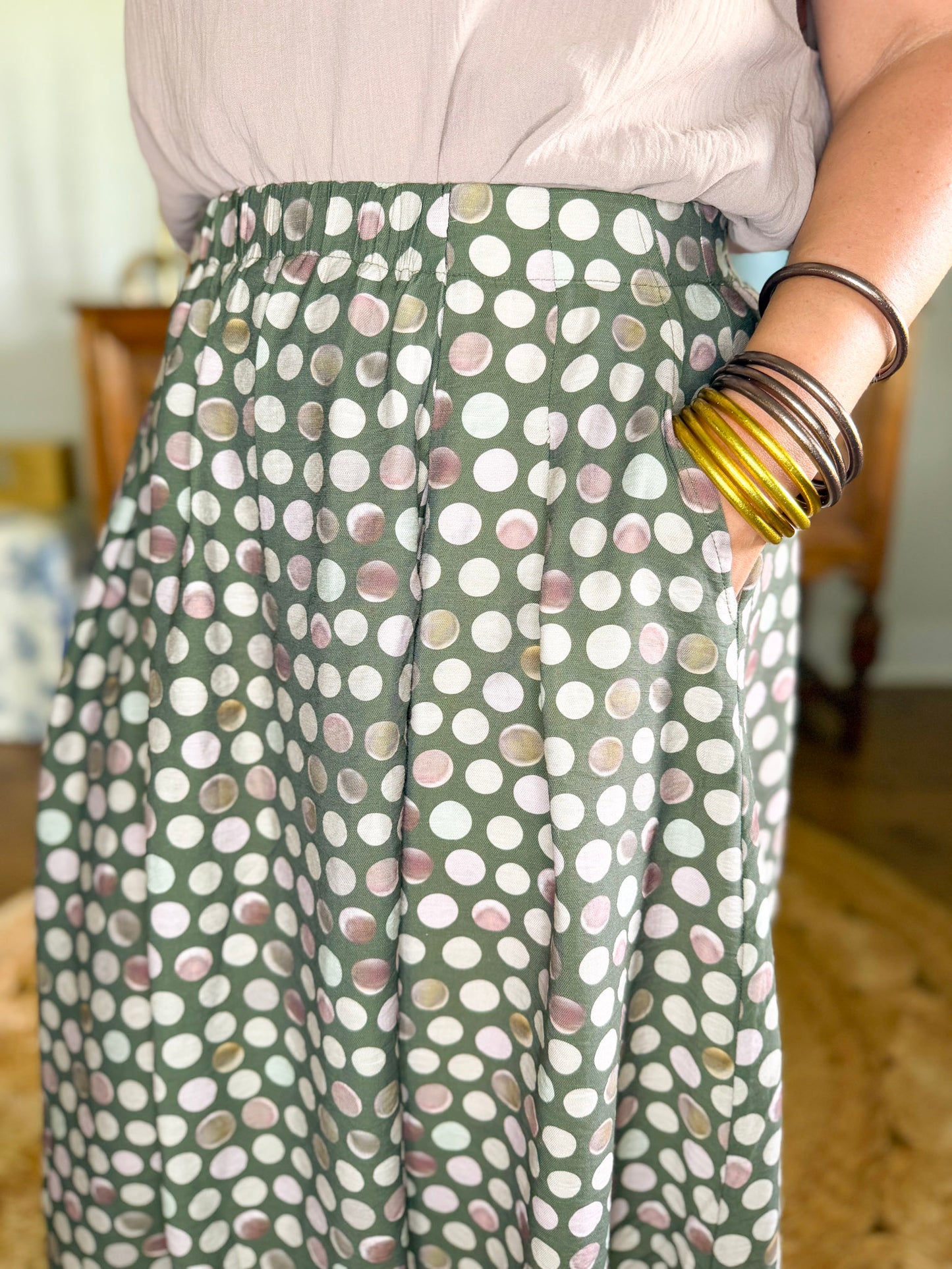 The Hampton Dot Skirt