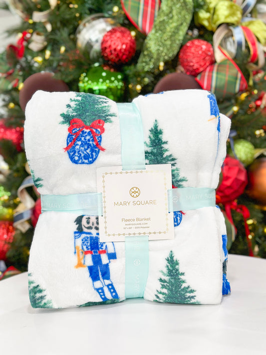 Mary Square Merry Marchers Blanket