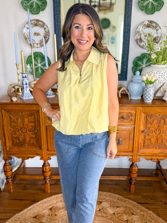 The Everyday Escape Top in Banana