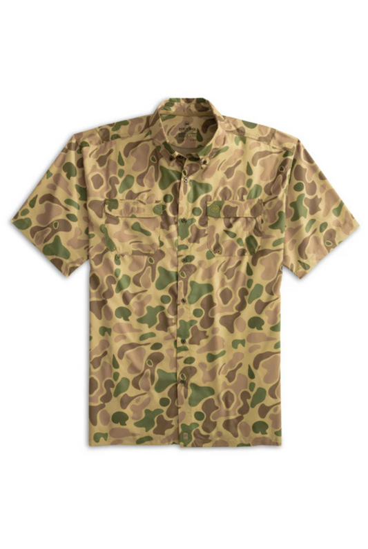 Heybo Outfitter Short Sleeve Shirt: Traditions Camo