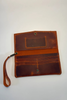 Golden Leather Co. Wristlet Clutch Wallet