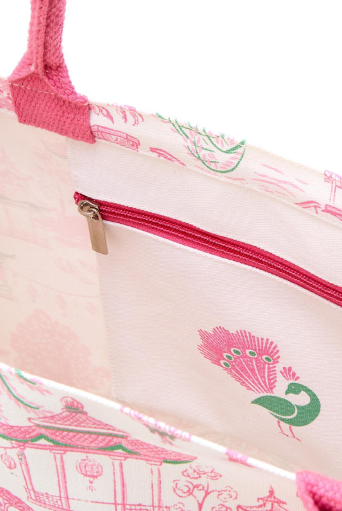 Mahjong Block Print Tote Bag