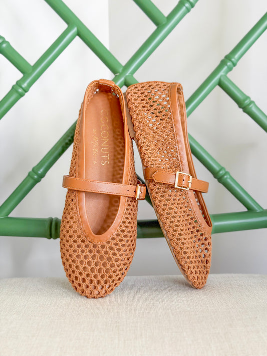 Matisse I Nolita Ballet Flat in Tan