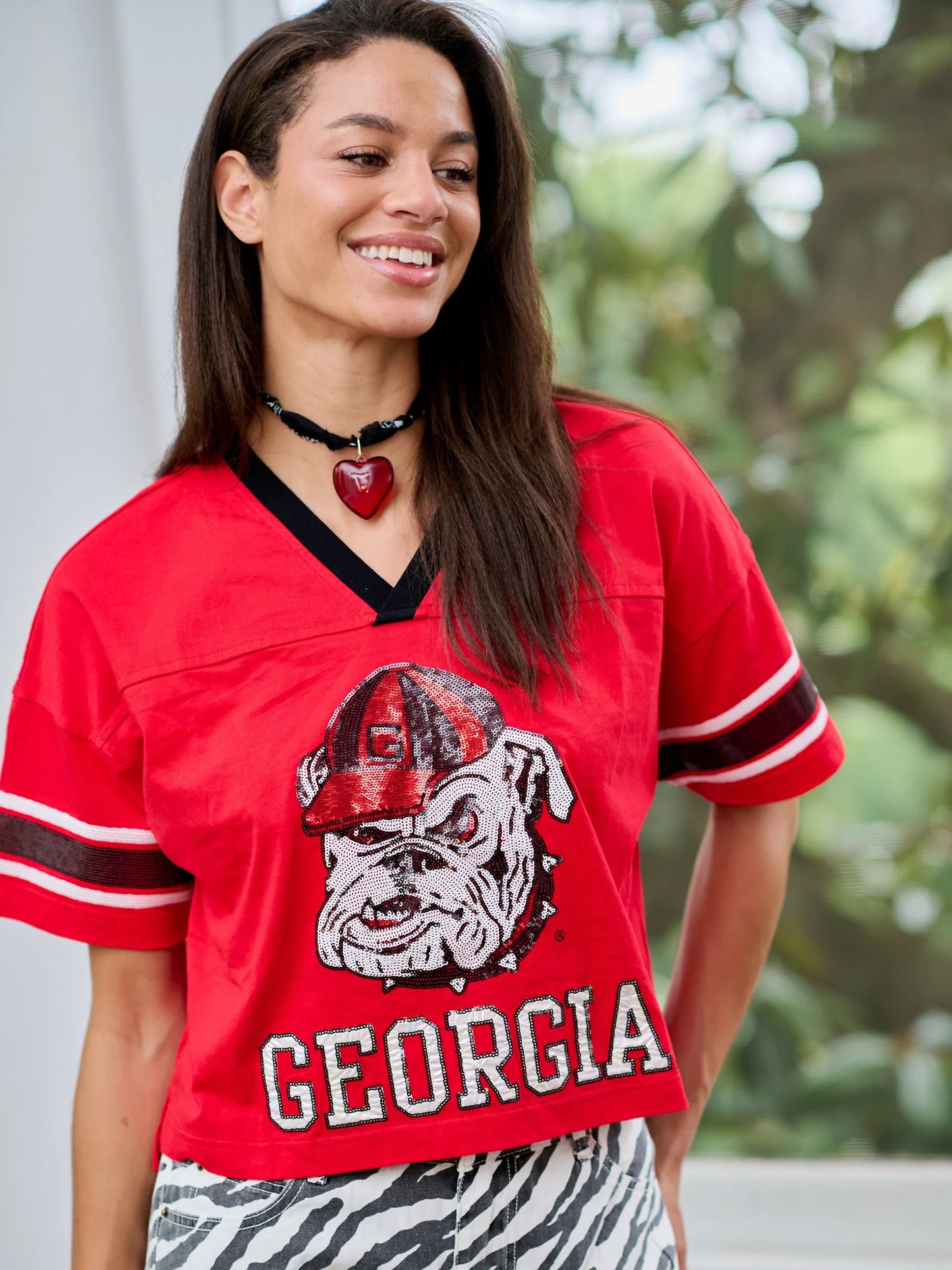 Stewart Simmons | GA Blitz Sequin Jersey Tee