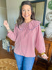 The Chic Collective Top in Red