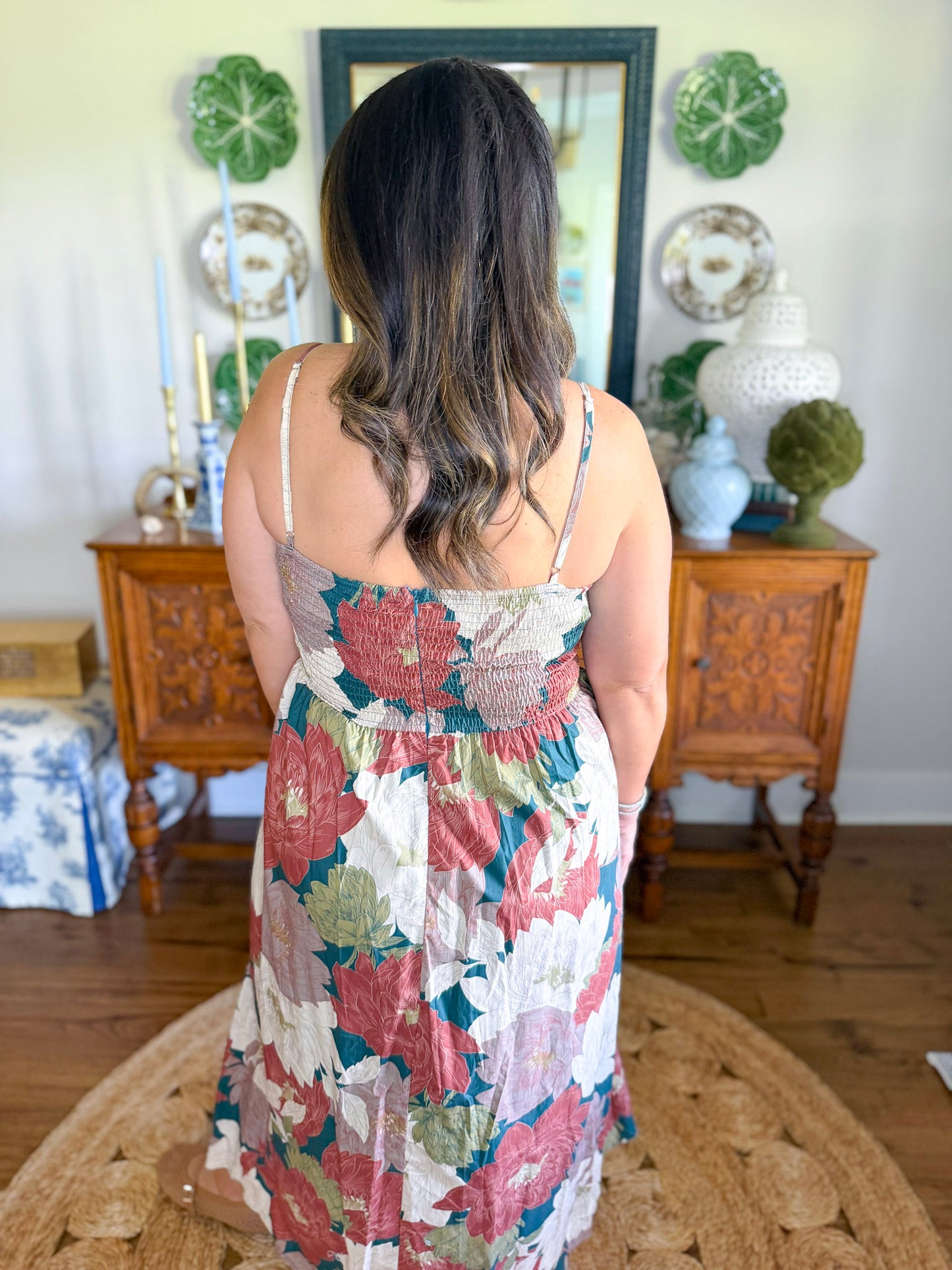 Evergreen Estate Midi Dress