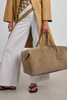 Katie Loxton | Soho Suedette Weekend Bag in Taupe