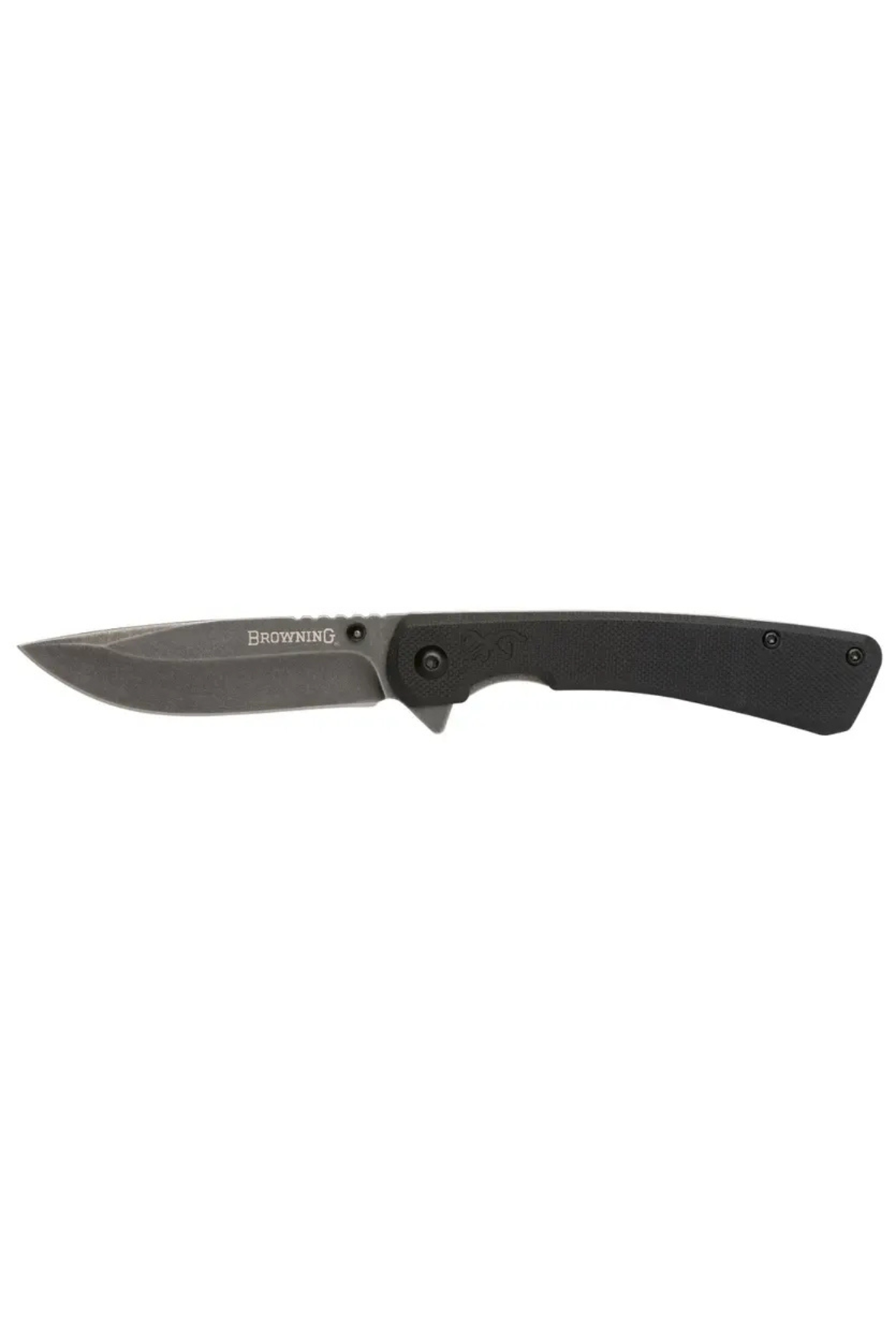 Browning Branded Rock Folding Knife in Black