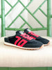 Back 70 | Venice Slide in Velvet Black & Red