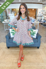 Victoria Dunn Sullivan Swing Dress in Peacock