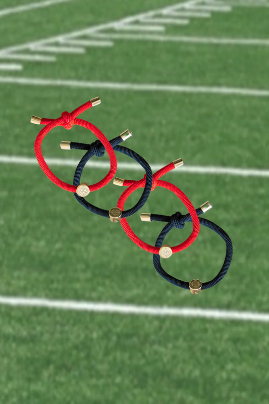 Original Smith & Co. Hair Tie Set - Red / Black