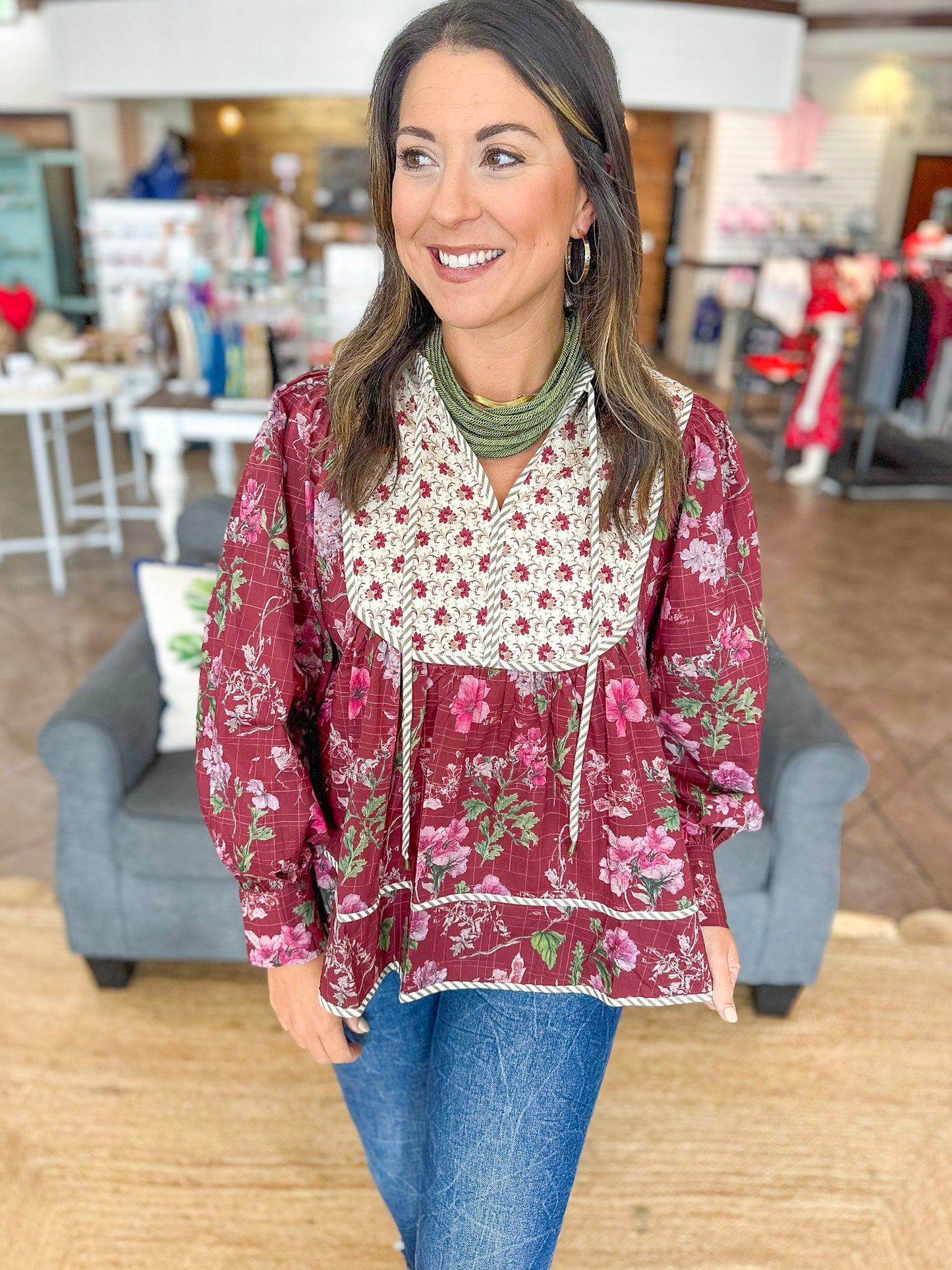 Merlot Meadow Top