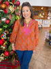 Holiday Blooms Top