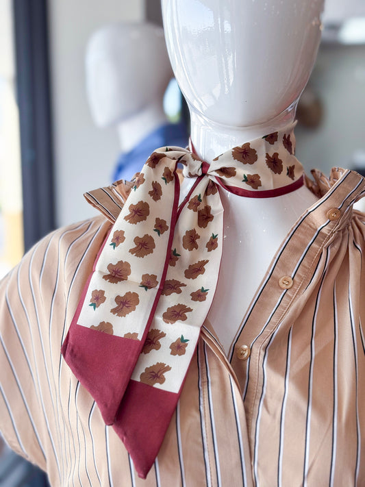 Floral Dreams Twilly Scarf