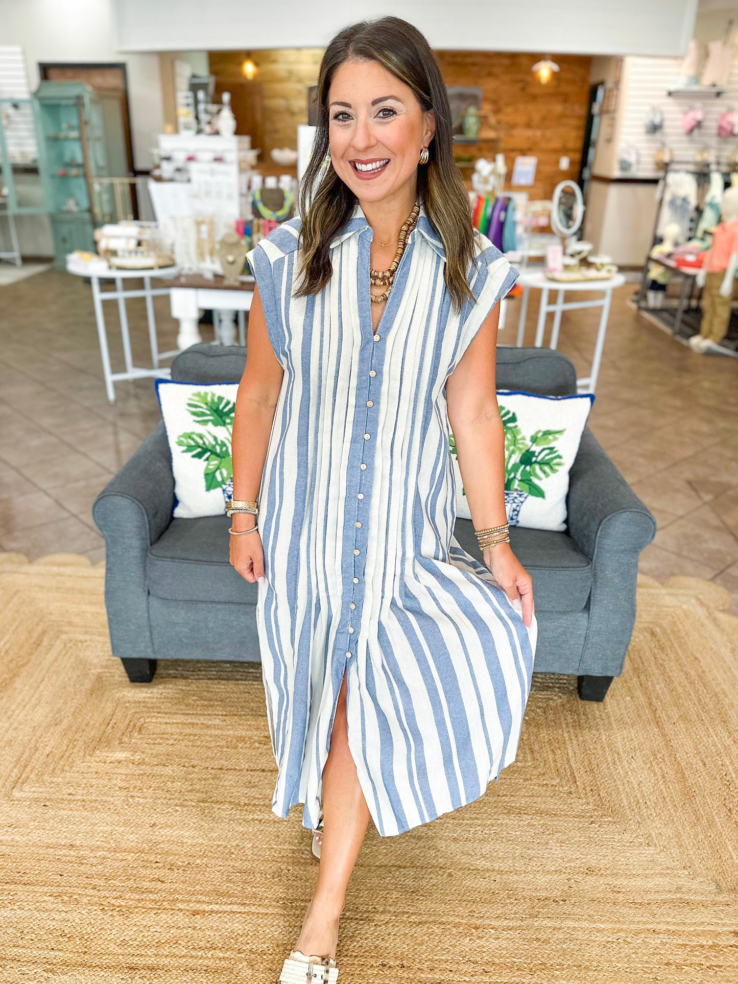 Magnolia Moments Midi Dress