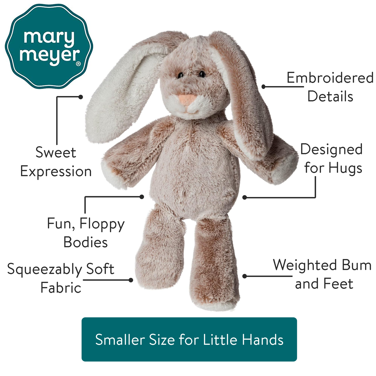 Mary Meyer Marshmallow Junior Briars Bunny