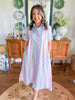 Caryn Lawn | The Millie Stripe Dress in Spritzy