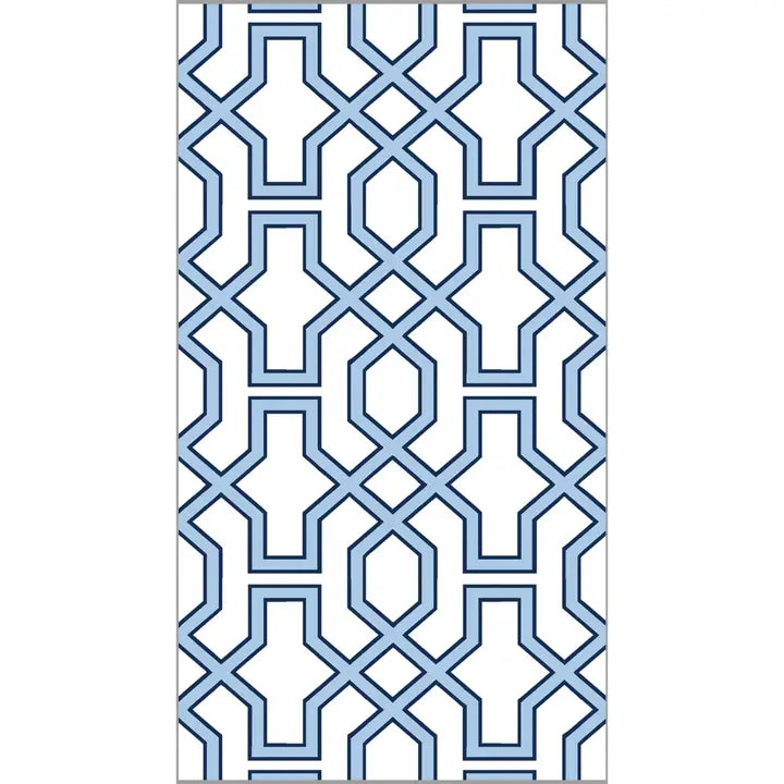 Paper Guest Towels | Blue Trellis
