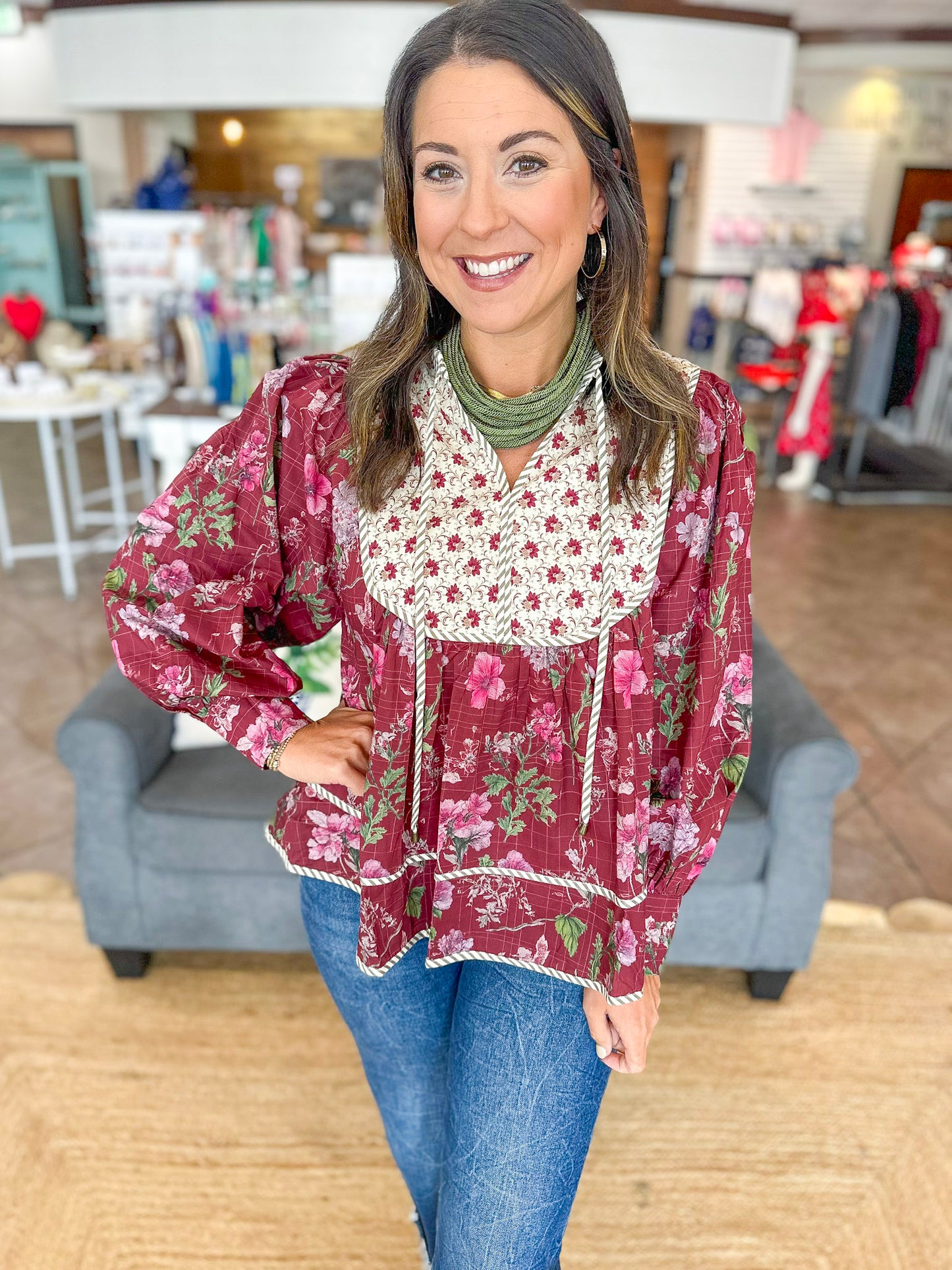 Merlot Meadow Top