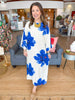 The Camille Maxi Dress in Blue