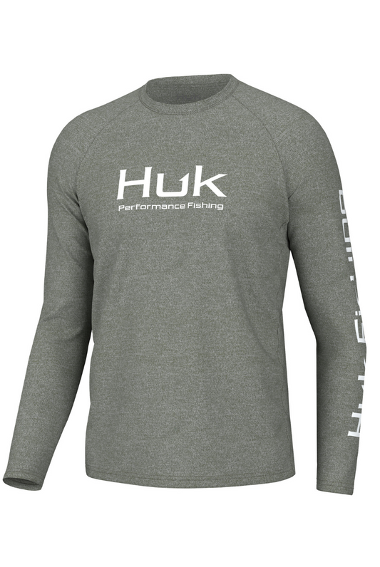 Huk Pursuit Heather Long Sleeve 018