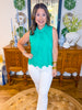 The Elegant Ease Top in Green