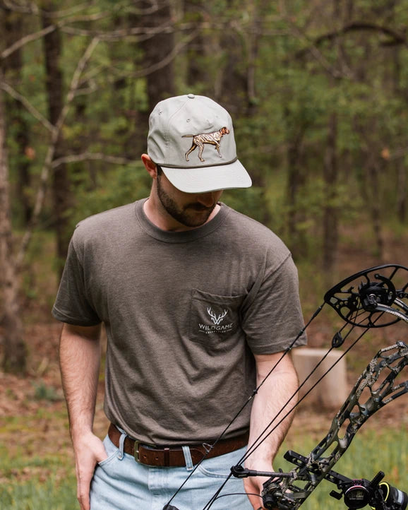 Wildgame Collective | Vintage Salmon T-Shirt in Moss