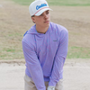 Caddie | Haze Performance Hoodie in Pink & Blue